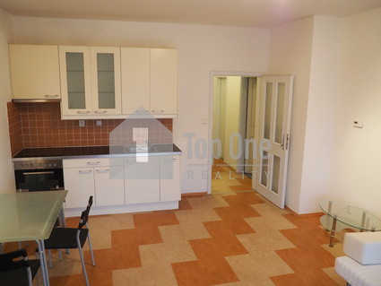 Pronájem bytu 1+kk 42 m2/předzahrádka 25 m2, Holubice-Kozinec, ul. Lesní - Fotka 5
