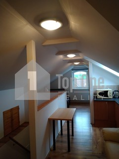 Pronájem podkrovního bytu 1+kk, 23,8 m2, Únětice, Svatý Jan - Fotka 7