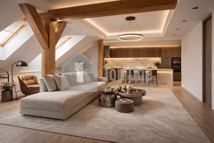 Prodej mezonetového bytu 4+kk, OV, 160 m2/terasa 40 m2/parkovací stání/sklep, Praha 2 -Lublaňská - Fotka 39