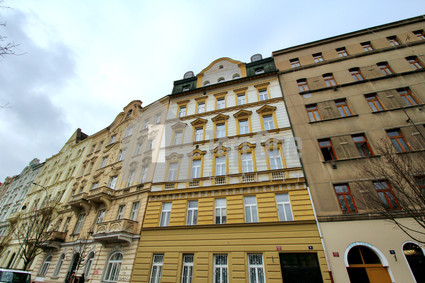 Prodej mezonetového bytu 4+kk, OV, 160 m2/terasa 40 m2/parkovací stání/sklep, Praha 2 -Lublaňská - Fotka 35